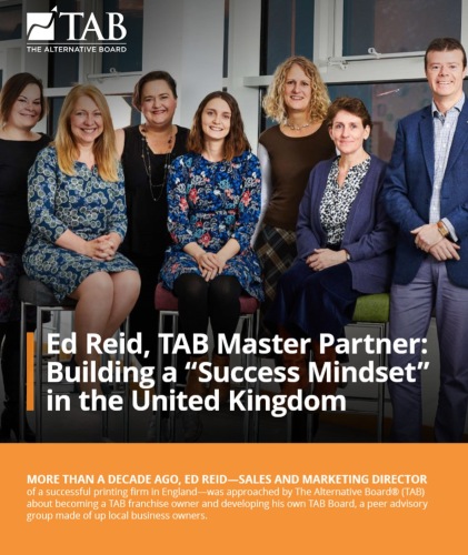 Case Study UK Image of Ed Reid and his team in the UK